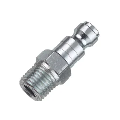 Tru-Flate Steel Air Plug 1/4 in. Male 1 pc