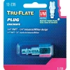 Tru-Flate Steel Air Plug 1/4 in. Female 1 pc