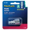 Tru-Flate Steel Air Plug 1/4 in. Female 1 pc