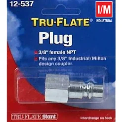 Tru-Flate Steel Air Plug 3/8 in. Female 1 pc
