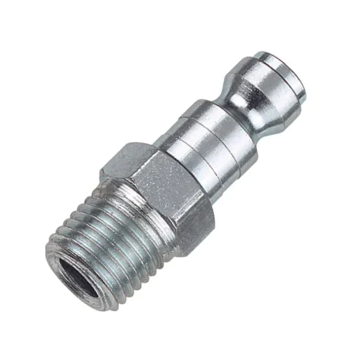 Tru-Flate Steel Air Plug 1/4 in. Male 1 pc