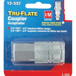 Tru-Flate Steel Quick Change Coupler 3/8 in. Female 1 pc