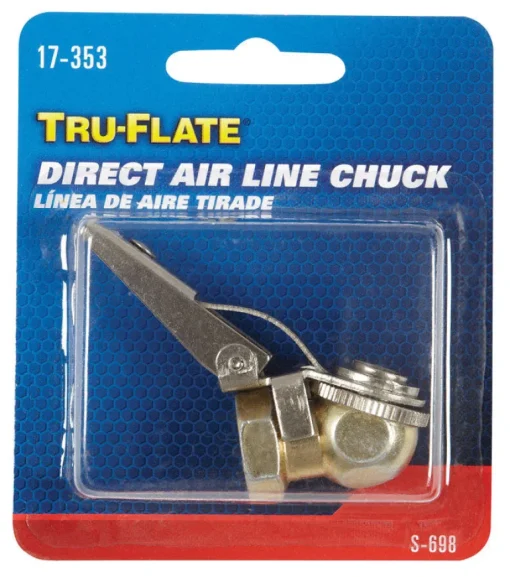Tru-Flate Steel Safety Grip Air Chuck 1/4 FPT 1 pc