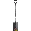 Truper Tru Pro 42 in. Steel Square Garden Spade Steel Handle