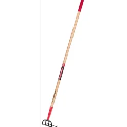 Truper Tru Tough 4 Tine Steel Hand Cultivator 54 in. Wood (Pack of 6)