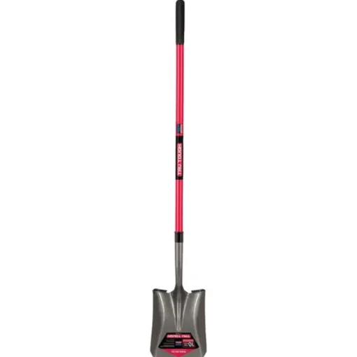 Truper Tru-Tough 57 in. Steel Square Transfer Shovel Fiberglass Handle (Pack of 6)