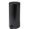 TRUSH CAN ROUND BLK 8GAL