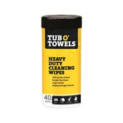 Tub O' Towels Fiber Weave Cleaning Wipes 8 in. W X 7 in. L 40 pk
