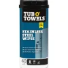 Tub O' Towels No Scent Cleaning Wipes 40 wipes Wipes