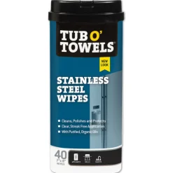 Tub O' Towels No Scent Cleaning Wipes 40 wipes Wipes