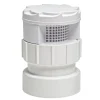 TurboVent 250 Series Schedule 40 1-1/2 in. Hub x 2 in. Dia. Hub PVC Air Admittance Valve