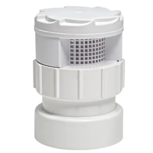 TurboVent 250 Series Schedule 40 1-1/2 in. Hub x 2 in. Dia. Hub PVC Air Admittance Valve
