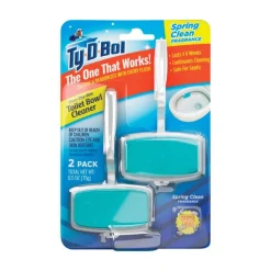 Ty-D-Bol Spring Clean Scent Automatic Toilet Bowl Cleaner 0.5 oz. Gel (Pack of 6)