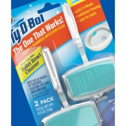 Ty-D-Bol Spring Clean Scent Automatic Toilet Bowl Cleaner 0.5 oz. Gel (Pack of 6)