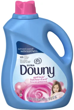 Ultra Downy April Fresh Scent Fabric Softener Liquid 90 oz. (Pack of 4)