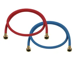 Ultra Dynamic Products 3/8 in. FGH X 3/4 in. D FGT 4 ft. Rubber Washing Machine Supply Line