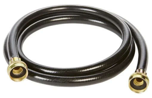 Ultra Dynamic Products 3/8 in. W X 3/8 in. D X 6 ft. L Rubber Washing Machine Hose