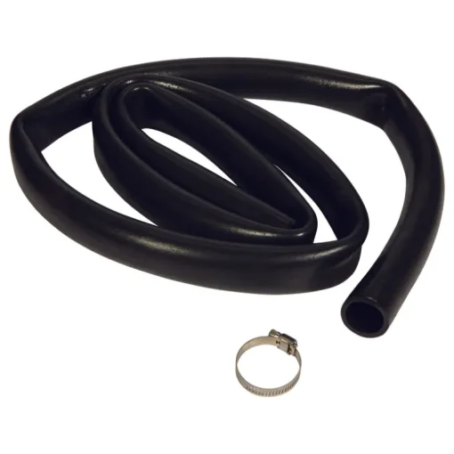 Ultra Dynamic Products 1 in. W X 1 in. D X 6 ft. L Thermoplastic Washing Machine Hook Drain Hose