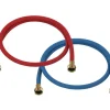 Ultra Dynamic Products 3/8 in. FGH X 3/4 in. D FGT 8 ft. Rubber Washing Machine Supply Line