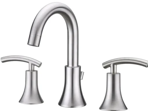 Ultra Faucets Uf55313 Brushed Nickel Contemporary Lavatory Widespread Faucet
