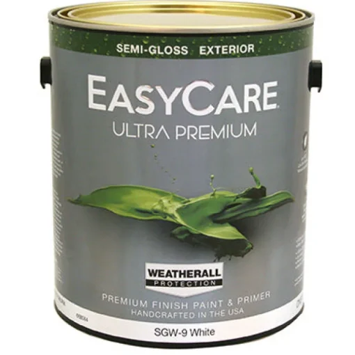 Ultra Premium Exterior Latex Paint, Semi-Gloss White, 1-Gal. (Pack of 4)