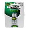 Ultralast Ni-Cad AAA 1.2 volt Solar Rechargeable Battery ULN2AAASL 2 pk