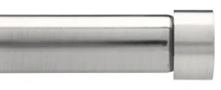Umbra Nickel Curtain Rod 36 in. L X 72 in. L