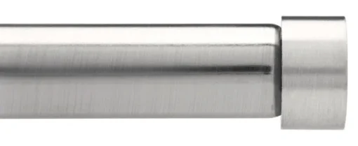Umbra Nickel Curtain Rod 36 in. L X 72 in. L