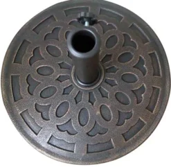 Umbrella Base, Bronze, 18-In.