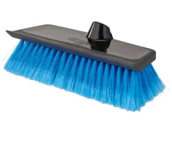 Unger 10 in. W Soft Bristle Rubber Handle Water Flow Brush