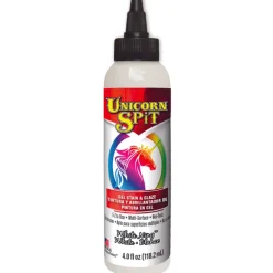 Unicorn Spit Flat White Gel Stain and Glaze 4 oz. (Pack of 6)