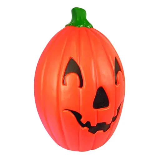 Union Orange Plastic Prelit Pumpkin Blow Mold Lighted Halloween Decoration 15.5 Lx22 Hx15.5 W in.