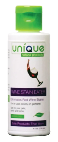 Unique Natural Products No Scent Red Wine Stain Remover 4 oz. (Pack of 12)