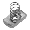 Unistrut 3/8 in. D Steel Spring Nut For IMC 5 pk
