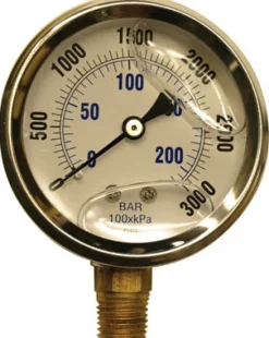 Universal Pressure Gauge 3000 psi