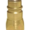Universal Steel 1/2 in. D X 1/2 in. D Hydraulic Coupler 1 pk