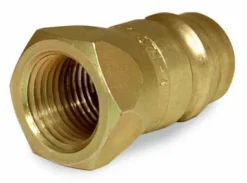 Universal Steel 1/2 in. D X 3/4 in. D Hydraulic Coupler 1 pk