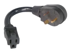 US Hardware 30 amps Pigtail Adapter 1 pk