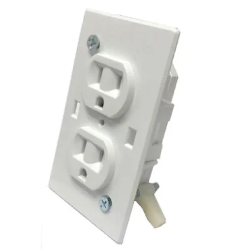 US Hardware 15 amps RV Receptacle Conventional Duplex 1 pk