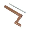 US Hardware Brown Plastic Awning Window Crank For Universal