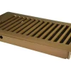 US Hardware RV Floor Register Deluxe 1 pk