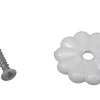 US Hardware RV Rosette Button 24 pk
