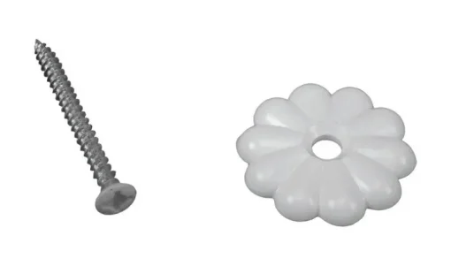 US Hardware RV Rosette Button 24 pk
