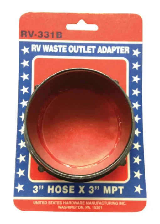 US Hardware Sewer Hose Adapter 1 pk