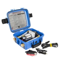 USA Adventure Gear Glacier XI Steel Self-Priming Portable Water Pump 12V 3 GPM 55 PSI 12 L ft. Cord