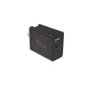 USB WALL CHARGER BLK