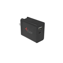USB WALL CHARGER BLK