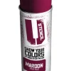 U-Stencil Matte Maroon Spray Paint 17 oz. (Pack of 6)