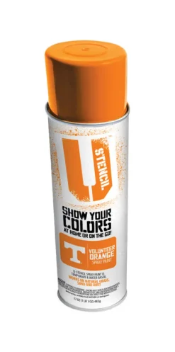 U-Stencil Matte Volunteer Orange Spray Paint 17 oz. (Pack of 6)