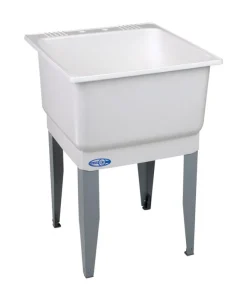 Utilatub 23 In. W X 25 In. D Single Polypropylene Laundry Tub (Pack Of 5)